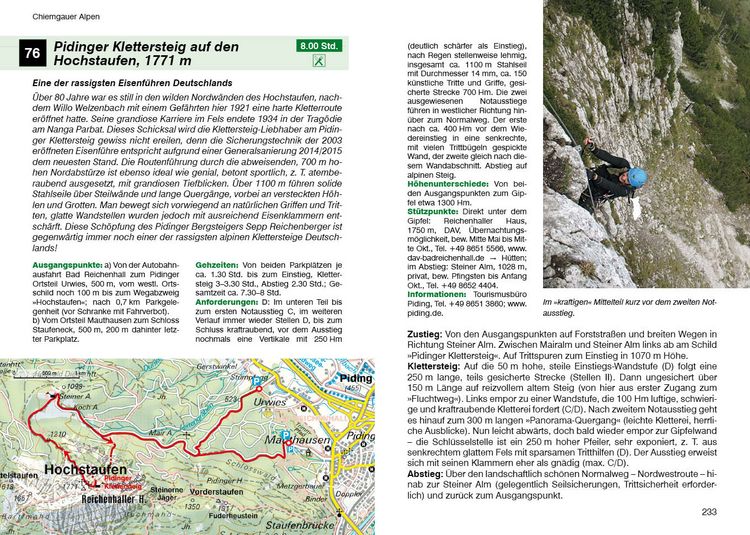 Produktbild: Klettersteige Bayern &ndash; Vorarlberg &ndash; Tirol &ndash; Salzburg