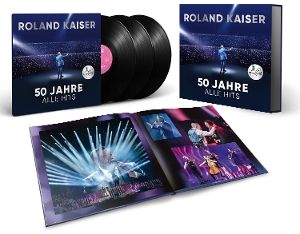 Produktbild: Ltd. 3LP: Roland Kaiser - 50 Jahre. Alle Hits.Live