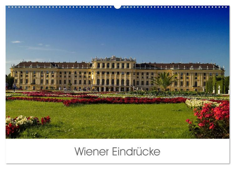 Produktbild: Wiener Eindr&uuml;cke (Wandkalender 2026 DIN A2 quer), CALVENDO Monatskalender