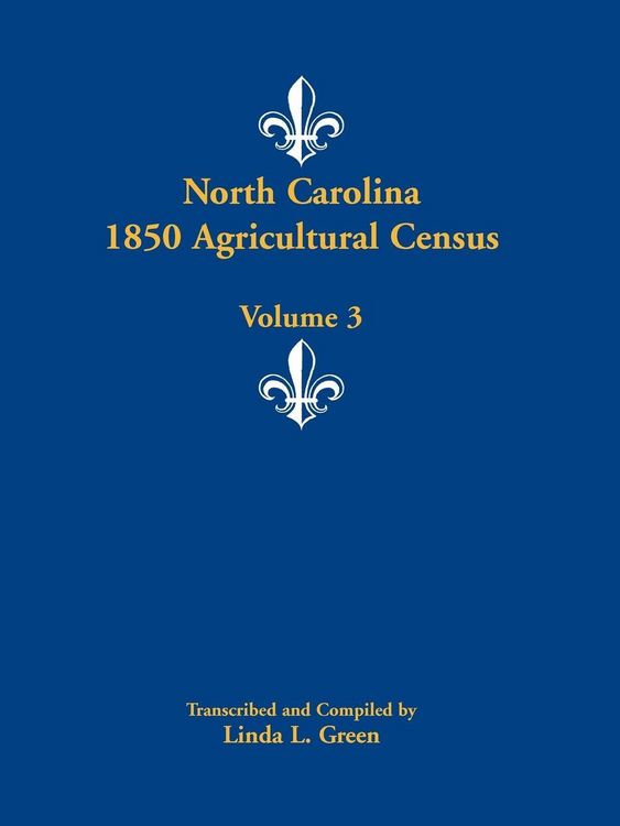Produktbild: North Carolina 1850 Agricultural Census