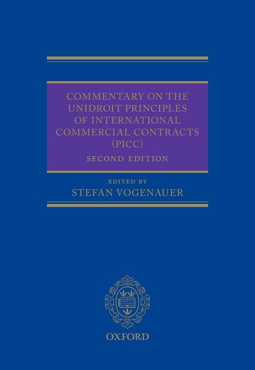 Produktbild: Commentary on the UNIDROIT Principles of International Commercial Contracts (PICC)