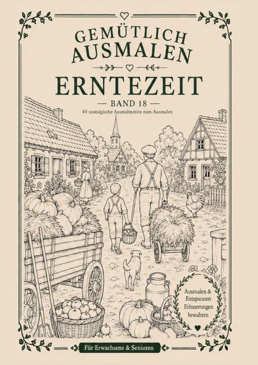Produktbild: Gem&uuml;tlich ausmalen / Gem&uuml;tlich ausmalen - Erntezeit