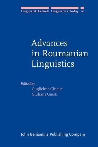 Produktbild: Advances in Roumanian Linguistics