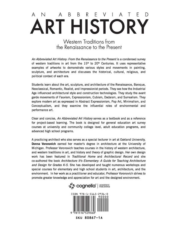 Produktbild: An Abbreviated Art History