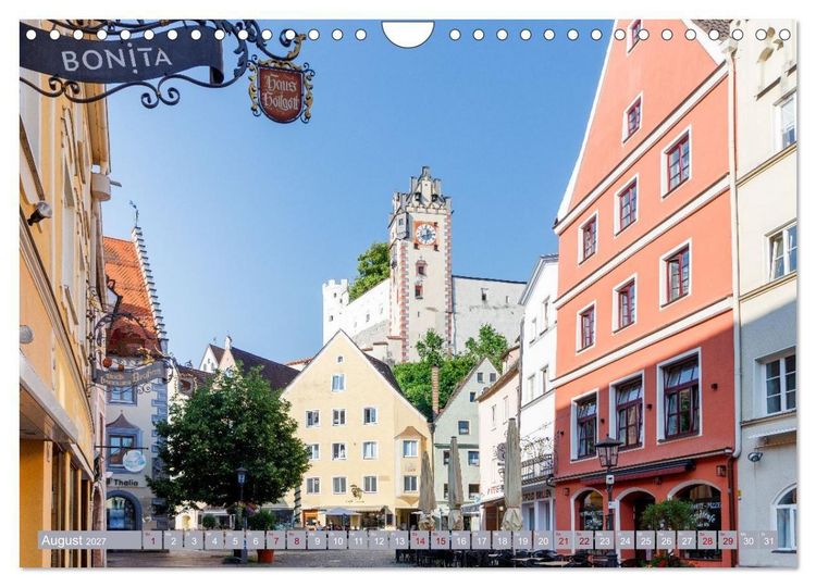 Produktbild: Facetten des Allg&auml;us. Landschaften und Orte zum Verlieben (Wandkalender 2027 DIN A4 quer), CALVENDO Monatskalender