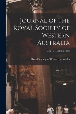 Produktbild: Journal of the Royal Society of Western Australia; v.66
