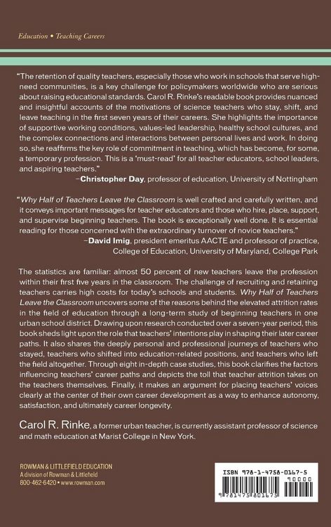Produktbild: Why Half of Teachers Leave the Classroom