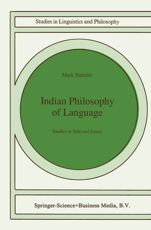 Produktbild: Indian Philosophy of Language