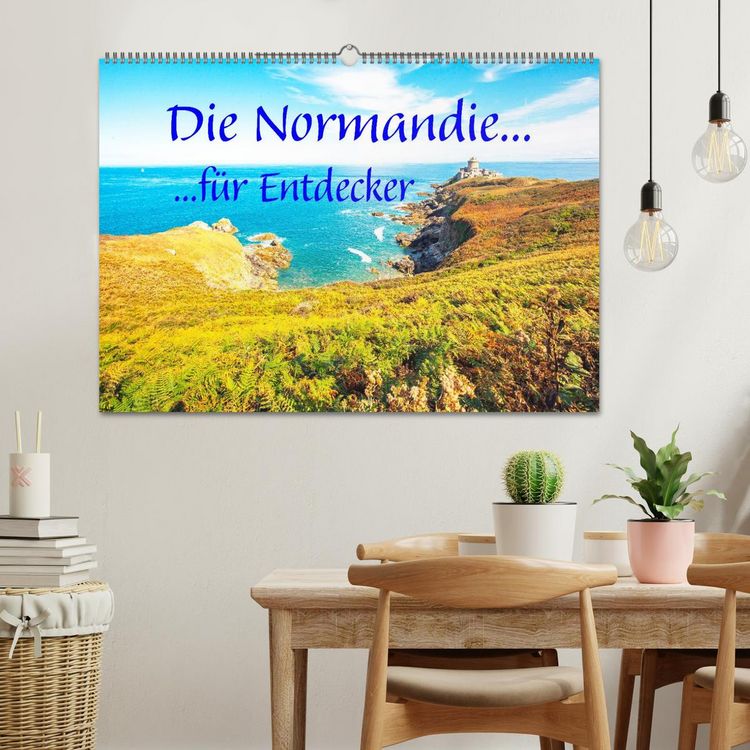 Produktbild: Die Normandie f&uuml;r Entdecker (Wandkalender 2027 DIN A2 quer), CALVENDO Monatskalender