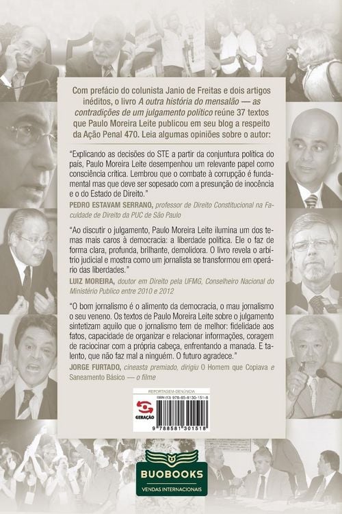 Produktbild: A outra hist&oacute;ria do Mensal&atilde;o
