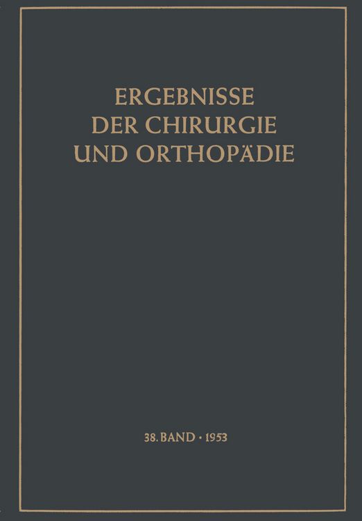 Produktbild: Ergebnisse der Chirurgie und Orthop&auml;die