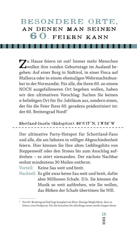 Produktbild: Das b&ouml;se Buch zum 60
