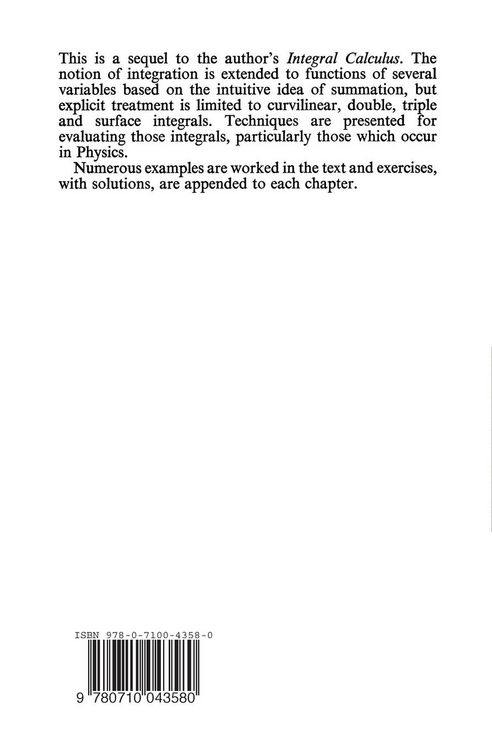 Produktbild: Multiple Integrals