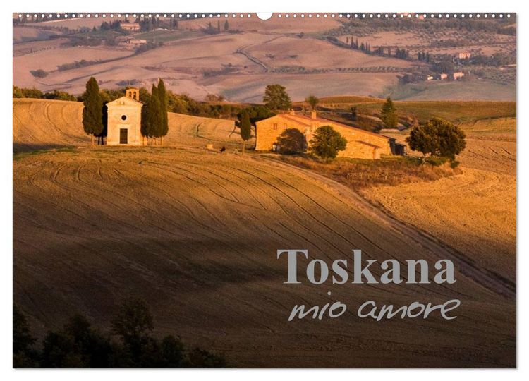 Produktbild: Toskana - mio amore (Wandkalender 2026 DIN A2 quer), CALVENDO Monatskalender