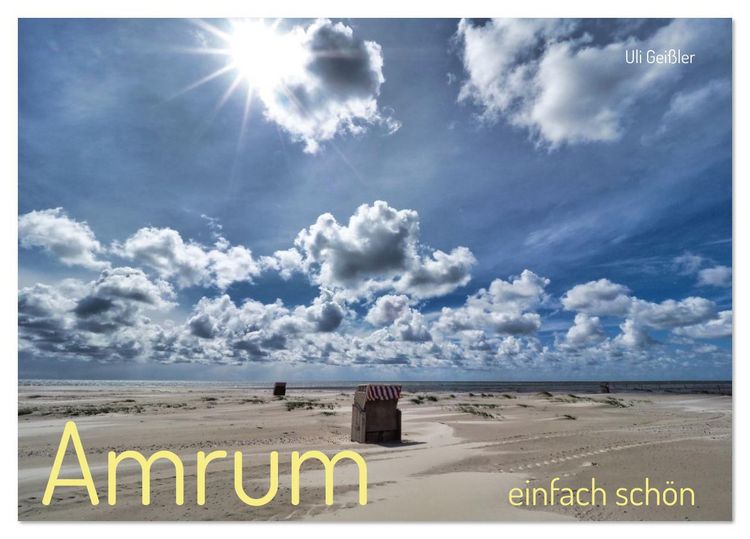Produktbild: Amrum einfach sch&ouml;n (Tischkalender 2026 DIN A5 quer), CALVENDO Monatskalender