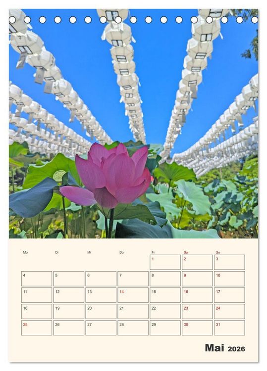 Produktbild: Entdecke Seoul (Tischkalender 2026 DIN A5 hoch), CALVENDO Monatskalender