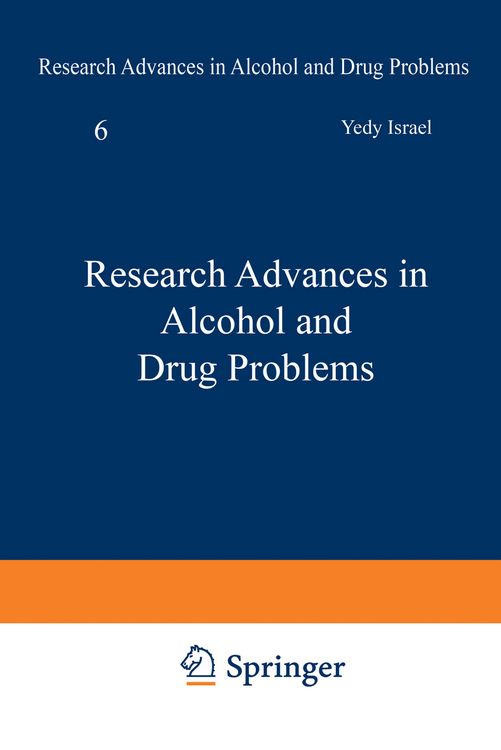 Produktbild: Research Advances in Alcohol and Drug Problems