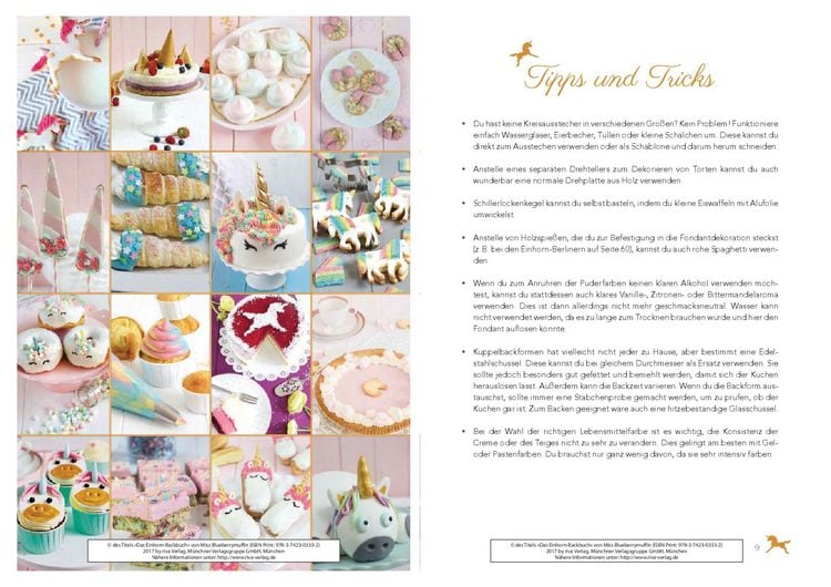Produktbild: Das Einhorn-Backbuch