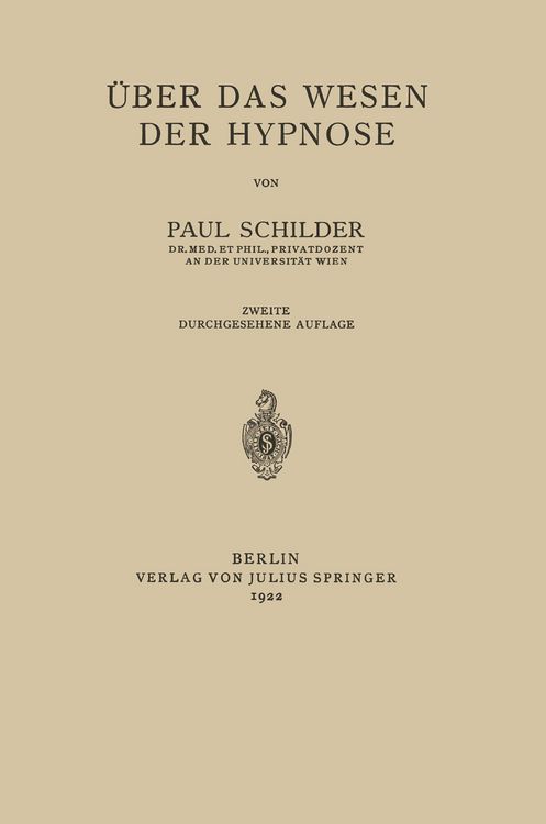 Produktbild: &Uuml;ber das Wesen der Hypnose