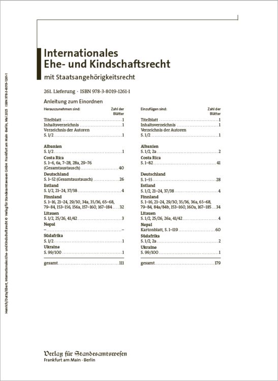 Produktbild: Internationales Ehe- und Kindschaftsrecht mit Staatsangeh&ouml;rigkeitsrecht