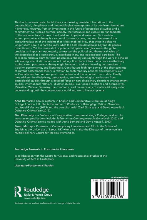Produktbild: What Postcolonial Theory Doesn't Say