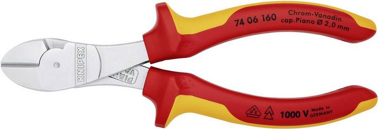 Produktbild: Knipex-Werk Kraft-Seitenschneider 74 06 160