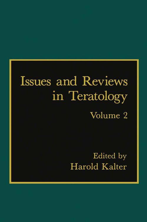 Produktbild: Issues and Reviews in Teratology
