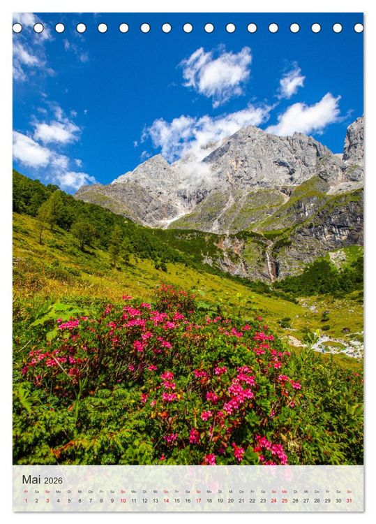 Produktbild: M&uuml;hlbach am Hochk&ouml;nig (Tischkalender 2026 DIN A5 hoch), CALVENDO Monatskalender