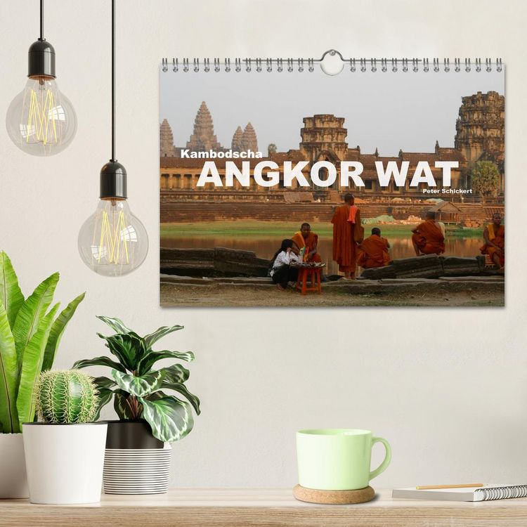 Produktbild: Kambodscha - Angkor Wat (Wandkalender 2026 DIN A4 quer), CALVENDO Monatskalender