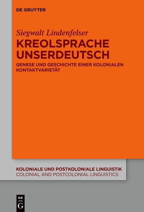 Produktbild: Kreolsprache Unserdeutsch