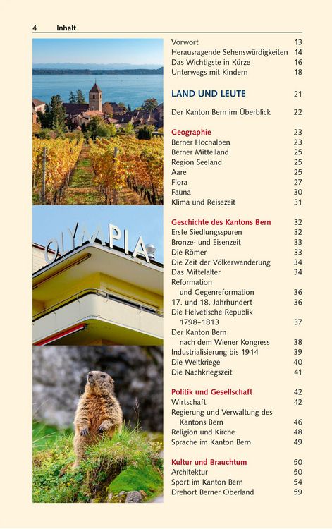 Produktbild: TRESCHER Reisef&uuml;hrer Bern und Berner Oberland