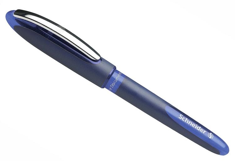 Produktbild: Tintenroller One Business blau, Ultra-Smooth-Spitze 0,6 mm