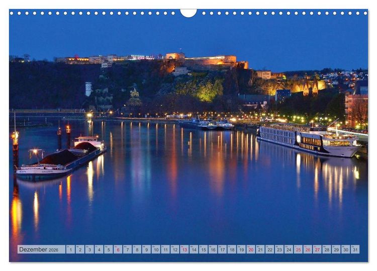 Produktbild: Bildsch&ouml;n - Die Mosel (Wandkalender 2026 DIN A3 quer), CALVENDO Monatskalender
