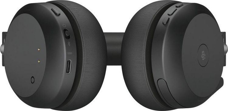 Produktbild: Jabra Evolve2 75 On Ear Headset Bluetooth&reg;, kabelgebunden Schwarz Batterieladeanzeige, Mikrofon-Stummschaltung Telefon