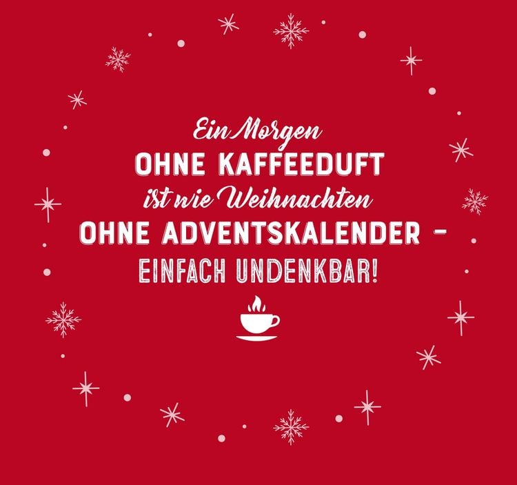 Produktbild: 24 Tassen Kaffee sind auch ein Adventskalender