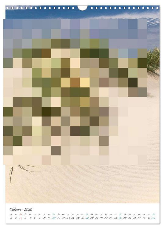 Produktbild: J&uuml;tlands Nordsee (Wandkalender 2026 DIN A3 hoch), CALVENDO Monatskalender