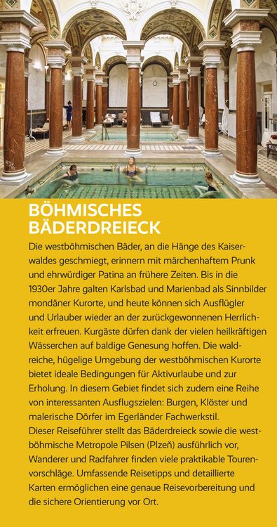 Produktbild: TRESCHER Reisef&uuml;hrer B&ouml;hmisches B&auml;derdreieck