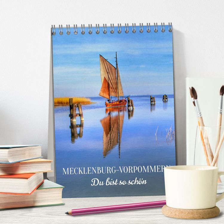 Produktbild: MECKLENBURG-VORPOMMERN. Du bist so sch&ouml;n (Tischkalender 2026 DIN A5 hoch), CALVENDO Monatskalender