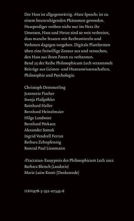 Produktbild: Der Hass
