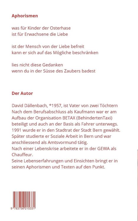 Produktbild: Leben und Liebe