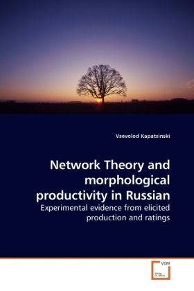 Produktbild: Kapatsinski, V: Network Theory and morphological productivit
