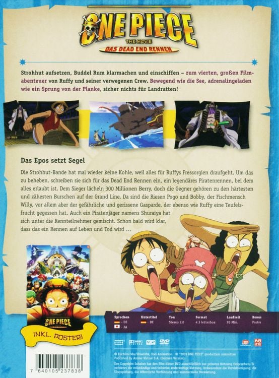 Produktbild: One Piece - 4. Film: Das Dead End Rennen [LE]