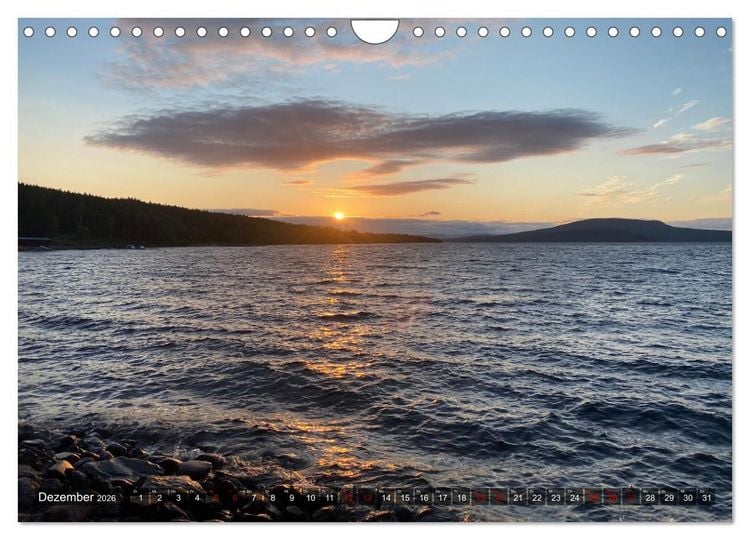 Produktbild: Wandern in Schweden - Einladung in die Natur (Wandkalender 2026 DIN A4 quer), CALVENDO Monatskalender