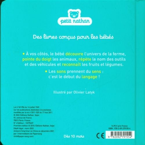 Produktbild: 100 mots de la ferme