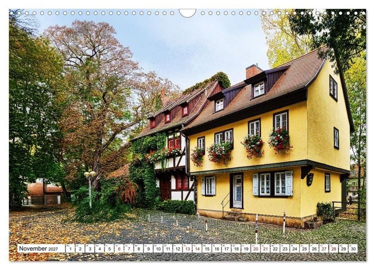 Produktbild: Erfurt - Stadt meines Herzens (Wandkalender 2027 DIN A3 quer), CALVENDO Monatskalender
