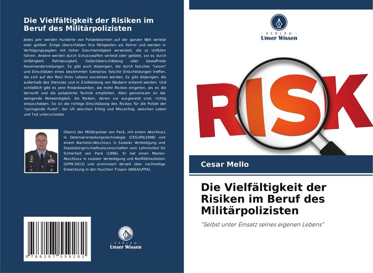 Produktbild: Die Vielf&auml;ltigkeit der Risiken im Beruf des Milit&auml;rpolizisten