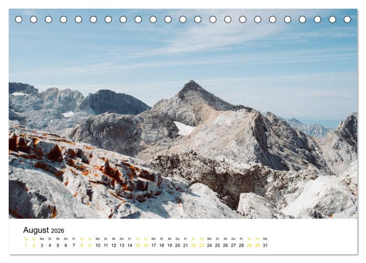 Produktbild: Asturien - Von der K&uuml;ste bis zu den Gipfeln Europas (Tischkalender 2026 DIN A5 quer), CALVENDO Monatskalender