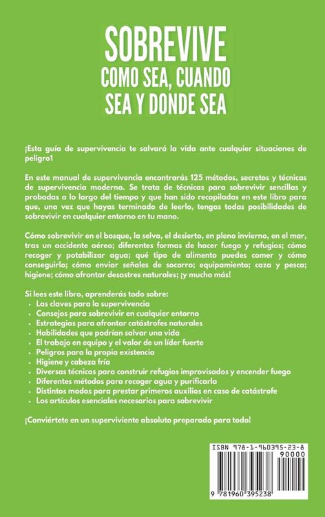 Produktbild: Sobrevive Como Sea, Cuando Sea y Donde Sea