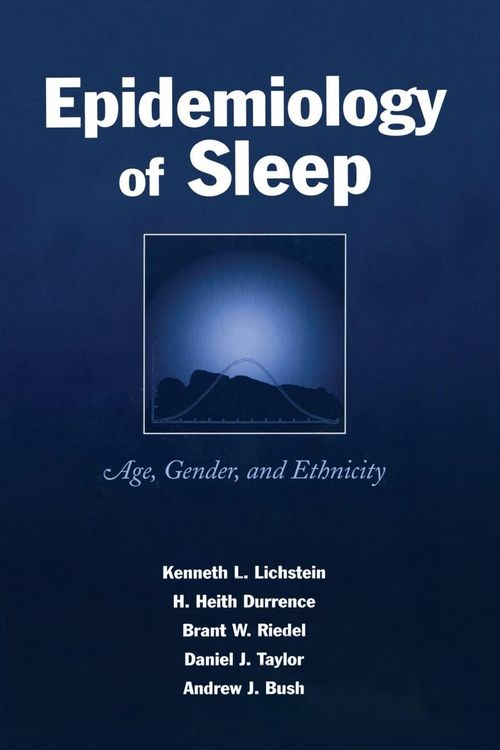 Produktbild: Epidemiology of Sleep