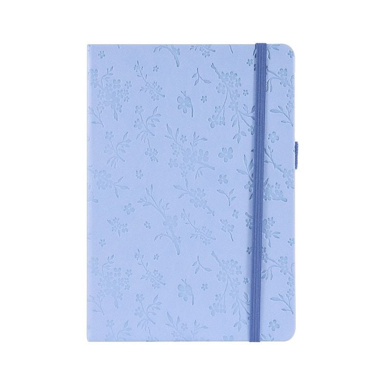 Produktbild: Idena Notizbuch Floral 80 Blatt 80g/m&sup2; kariert DIN A5